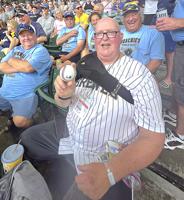 Janesville man throws first pitch at Brewers game