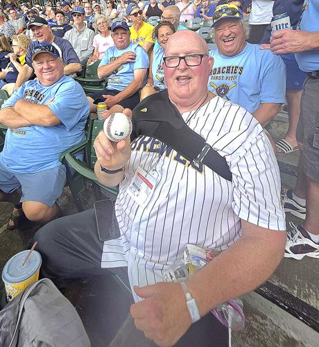 Roach with first pitch ball