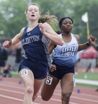 State track: Clinton's Sylvia Johansen sets Division 2 record on way to winning 100