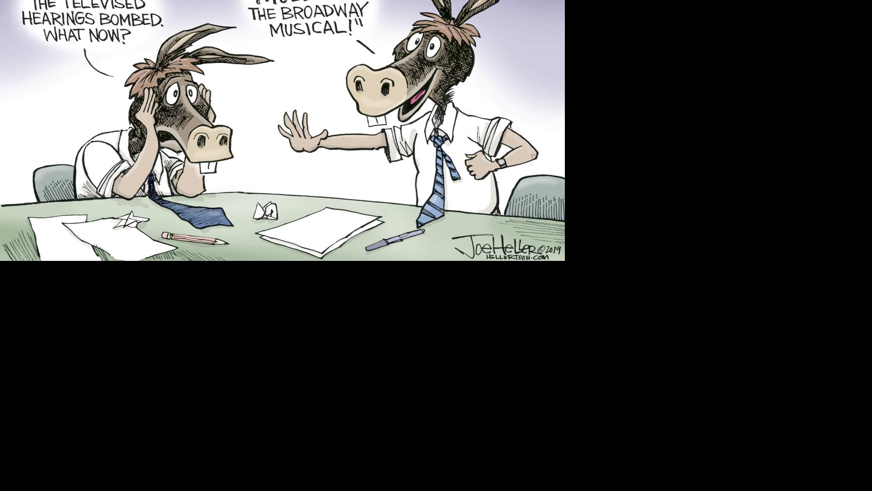 Democrats Search For New Mueller Act Political Cartoons Gazettextra Com Trump supports release of mueller findings to the. gazettextra