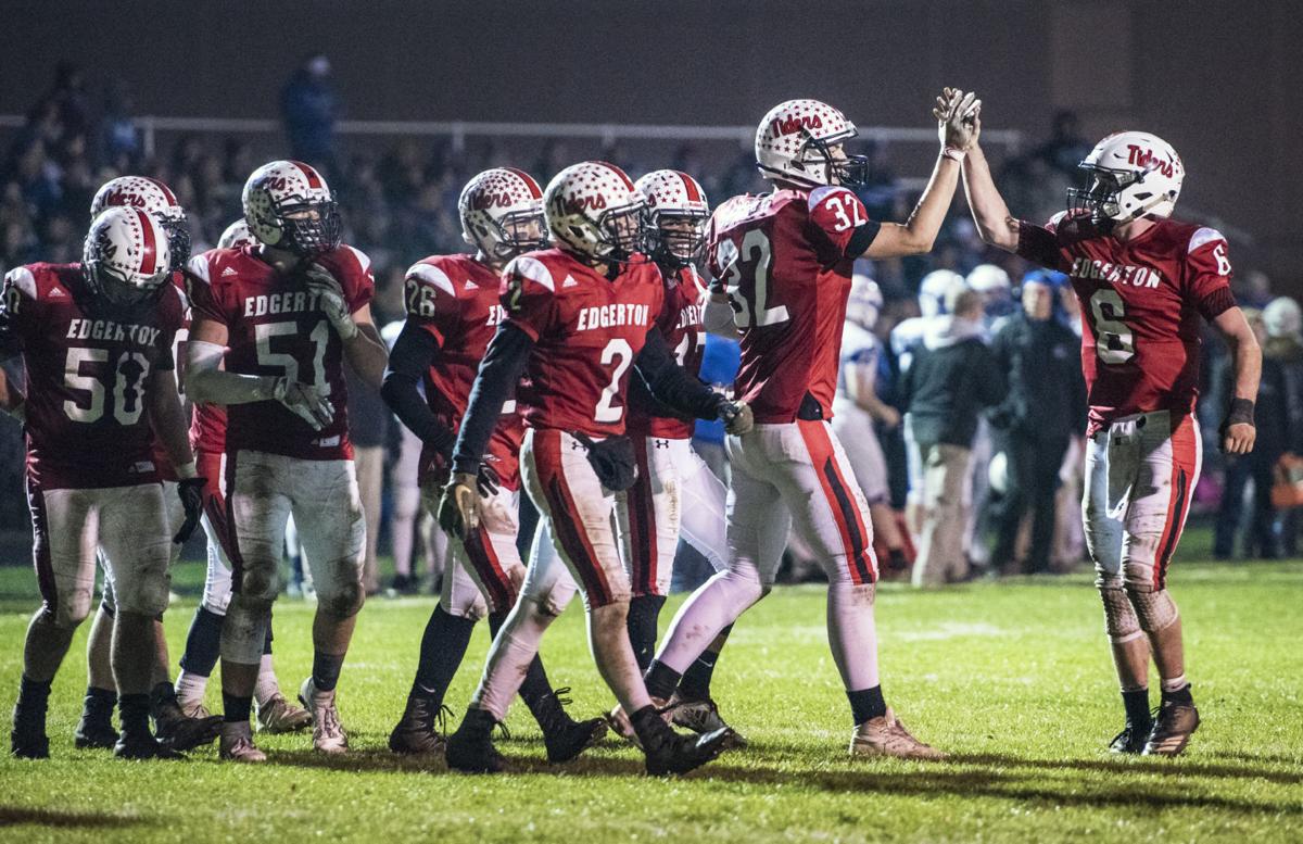 Edgerton football achieves offensive balance in playoff rout of Lodi