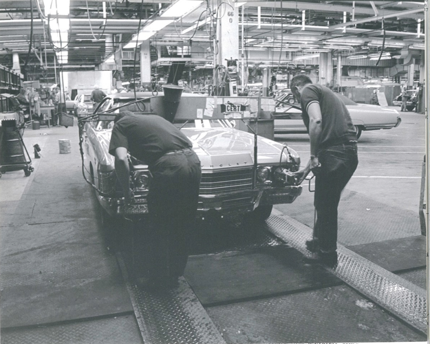 General Motors assembly line