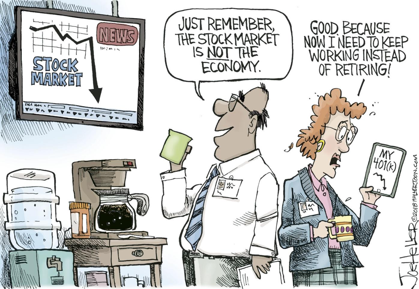 Stock Market Is Not The Economy Political Cartoons Gazettextra Com Stock Market Is Not The Economy Political Cartoons Gazettextra Com