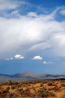 Arizona Storm Forming Over The Southwest Desert Mountains