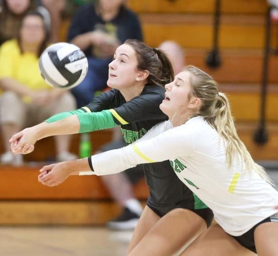 Girls volleyball Janesville Craig sets tone with early scoring run in