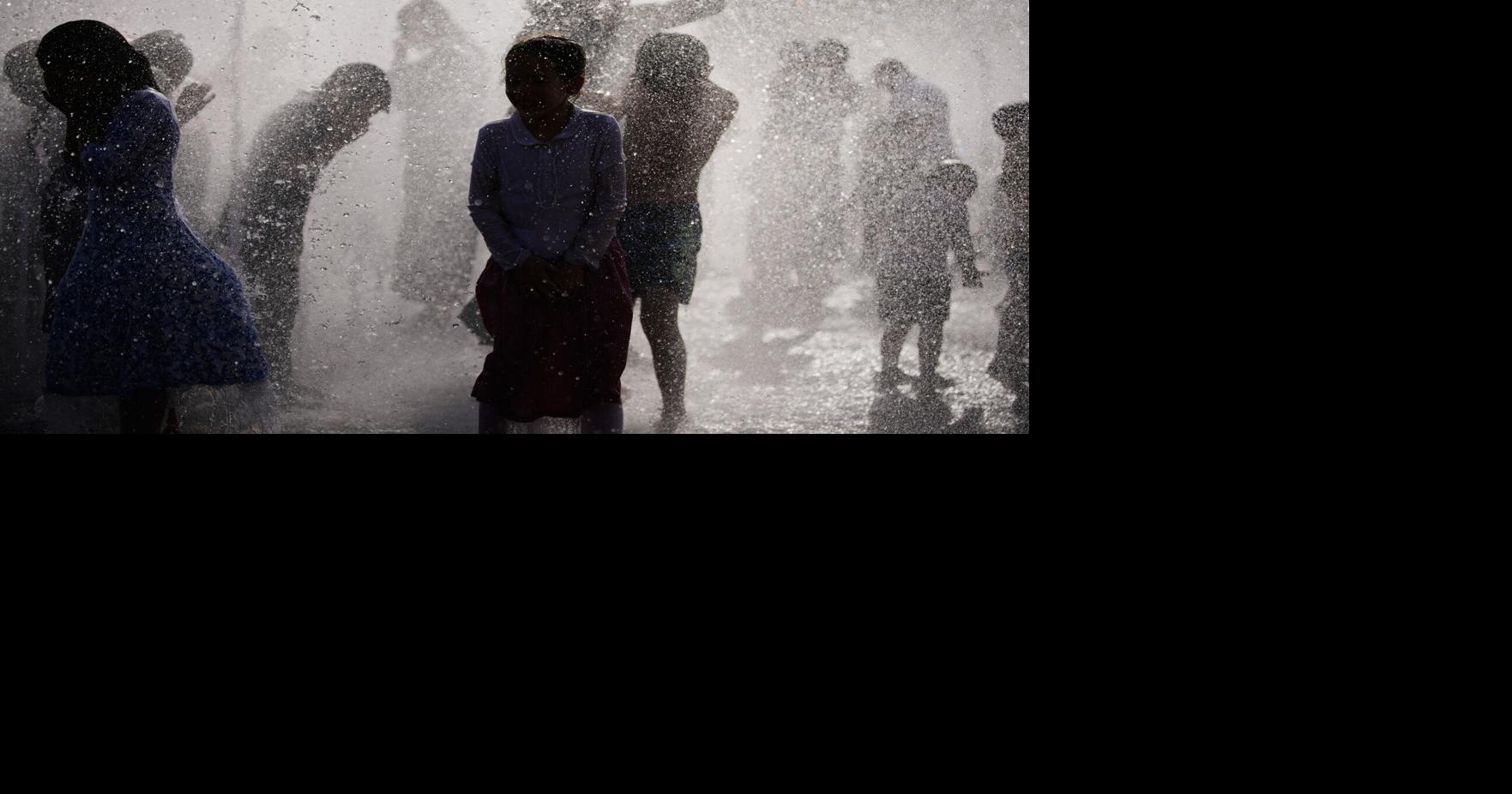 Israel Palestinians Extreme Weather Heat