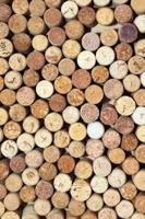 Old Wine Corks From Red Wine Among Used Wine Corks From White Wine And From Sparkling Wine As Abstra