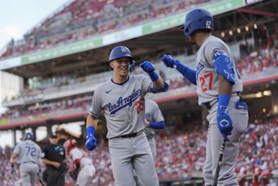 Dodgers Reds Baseball