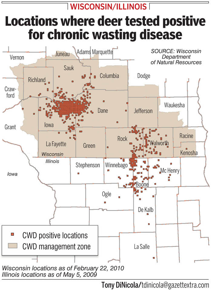 Chronic Wasting Disease Spreading Among Deer: DNR | Archives ...