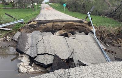 Rockport Bridge damage