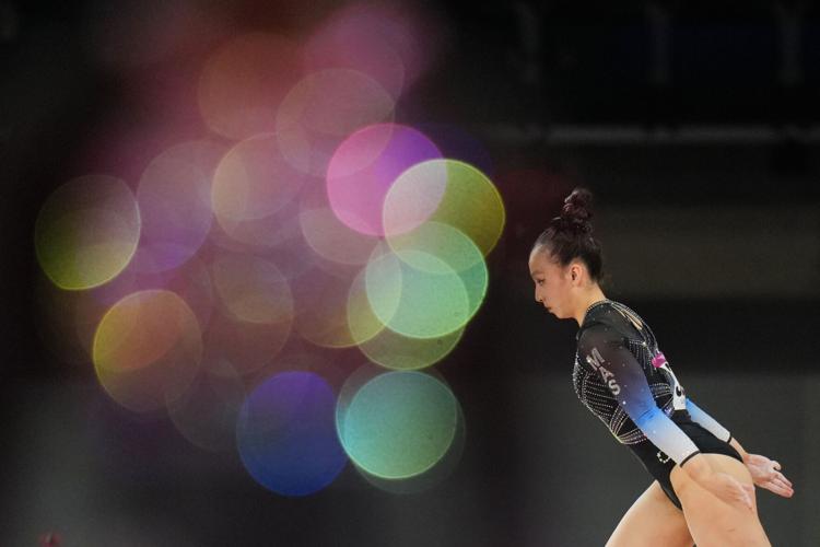 APTOPIX Britain Commonwealth Games Artistic Gymnastics