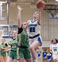 Girls' High School Basketball: Claas delivers, Cougars avoid a collapse