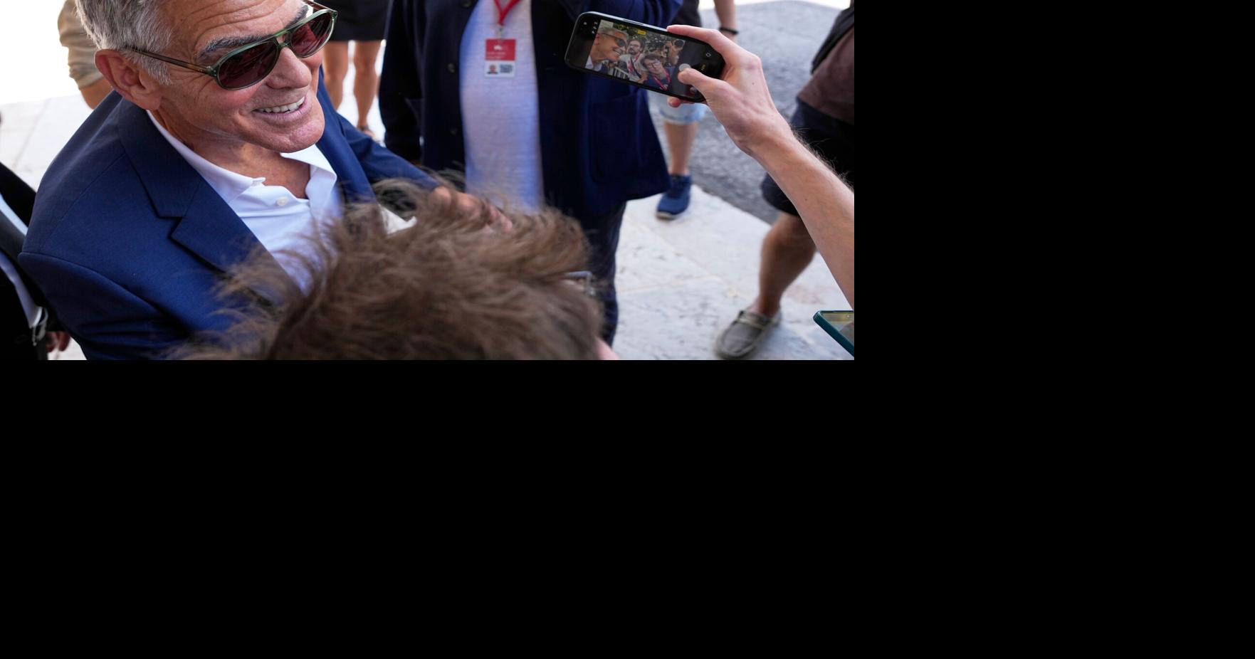 APTOPIX Italy Venice Film Festival George Clooney Arrivals