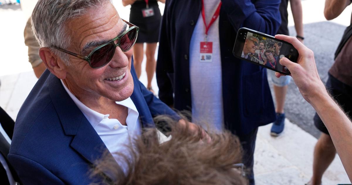 APTOPIX Italy Venice Film Festival George Clooney Arrivals