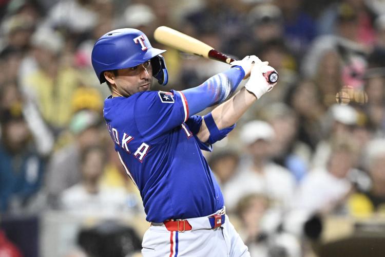 Rangers Padres Baseball
