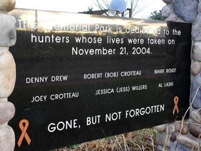 Memories of a fatal encounter between hunters continue to haunt survivors and community