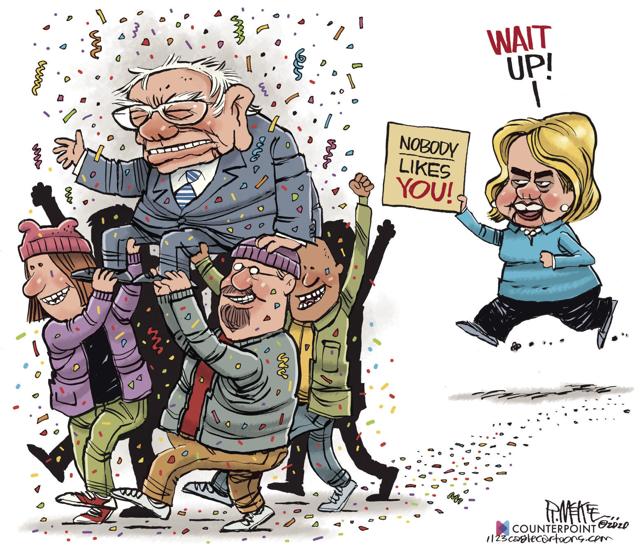 Nobody likes Bernie? | Political cartoons | gazettextra.com