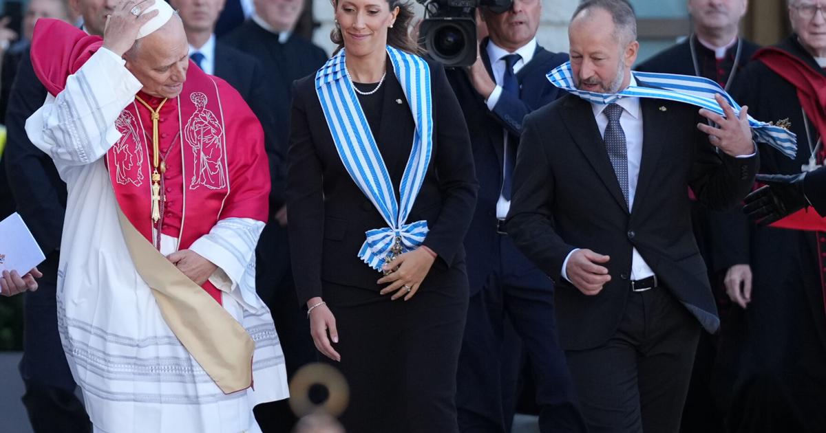 APTOPIX San Marino Pope