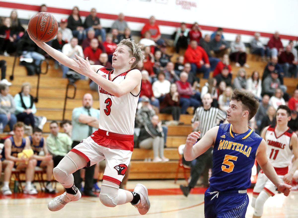 Connor Green Breaks Out For 28 Points Brodhead Boys Top Montello