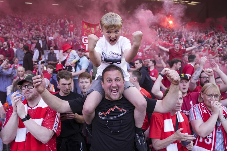 AP PHOTOS Liverpool clinch Premier League title National