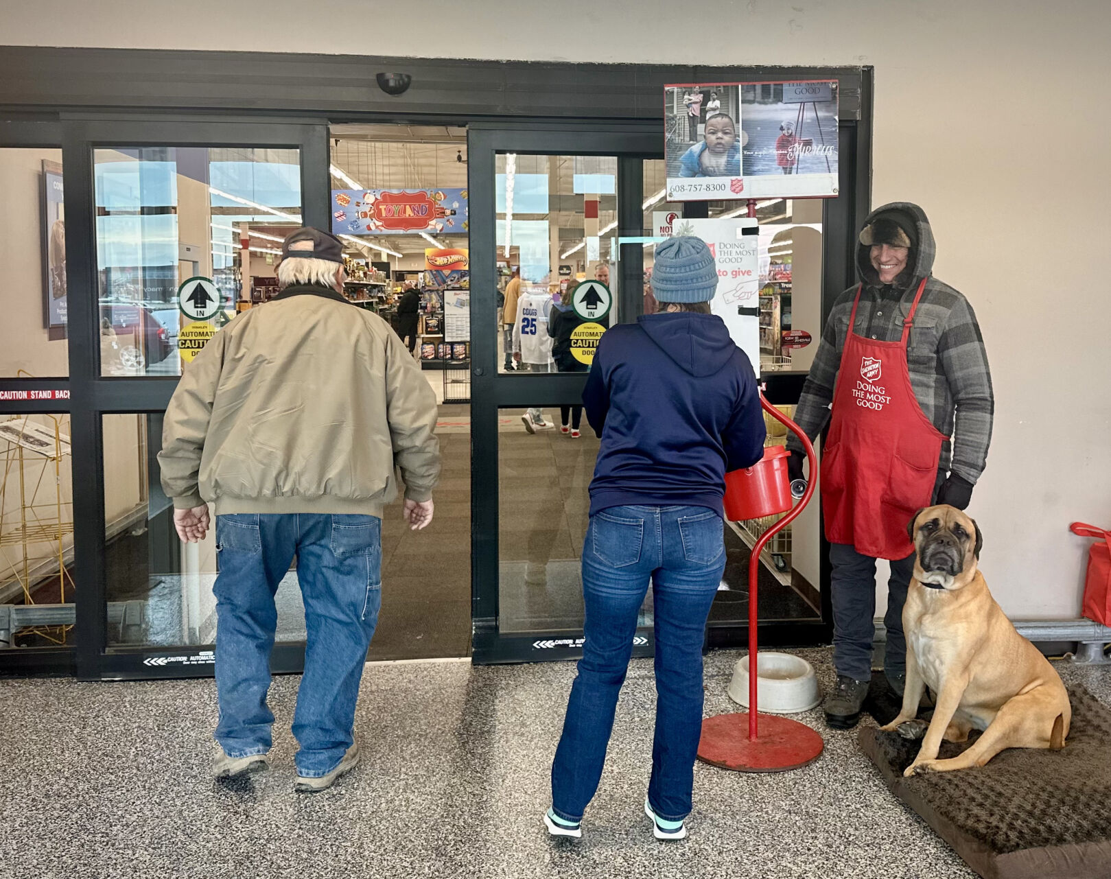 Salvation Army bellringer