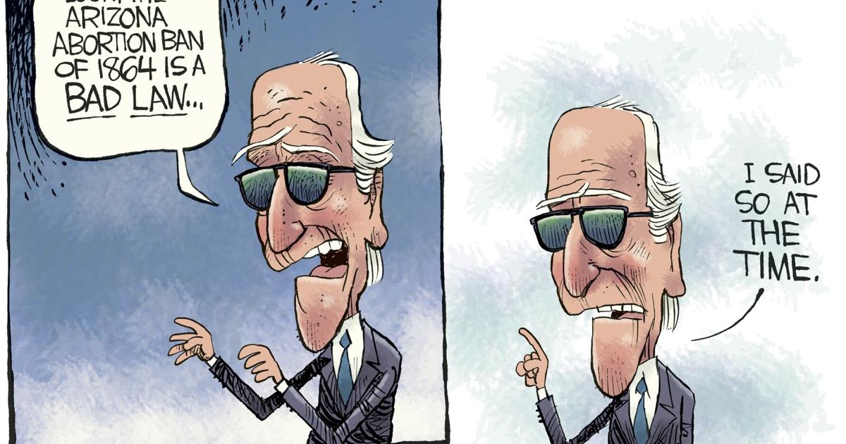 Abortion Rights Cartoon Arizona abortion ban of 1864 | Political cartoons | gazettextra.com