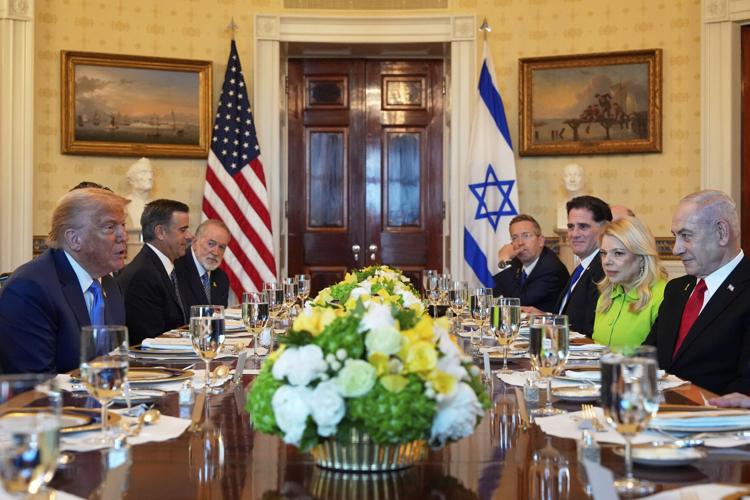 APTOPIX Trump US Israel