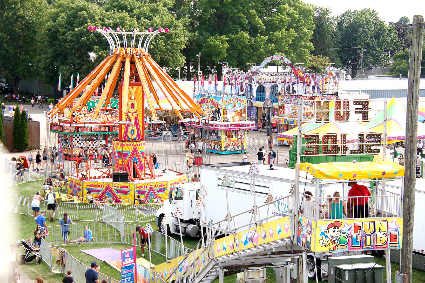 I know the fair like the back of my hand.' Court of Honor gets set