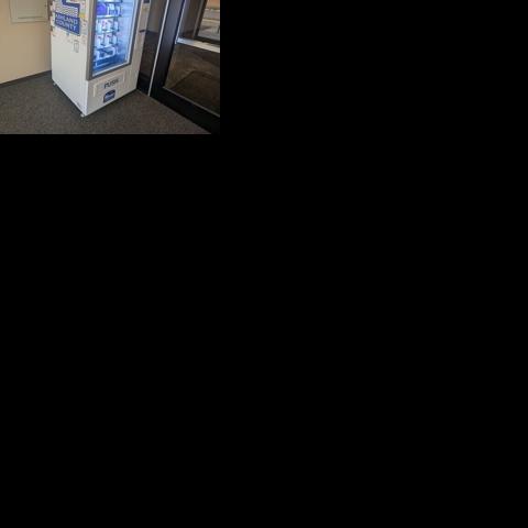 Ashland County public health vending machine