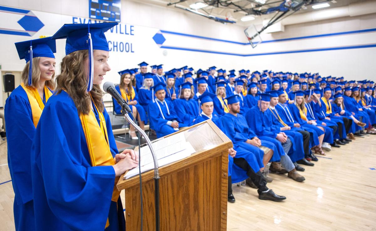 Evansville graduates remind peers the world is not ending Graduation