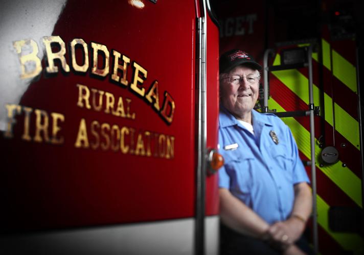 Brodhead native celebrates 50 years at fire department Local News