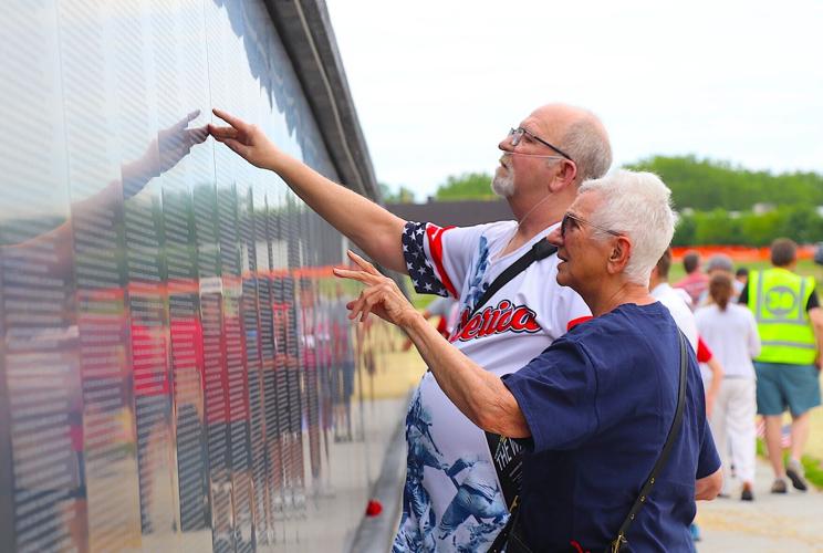 Vietnam Veterans Memorial Wall dedicated on Memorial Day