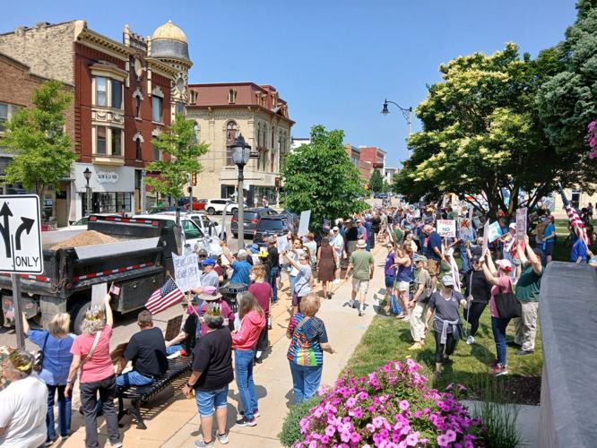 'No Kings' rally