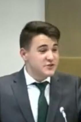 Max Olson at Rock County Board