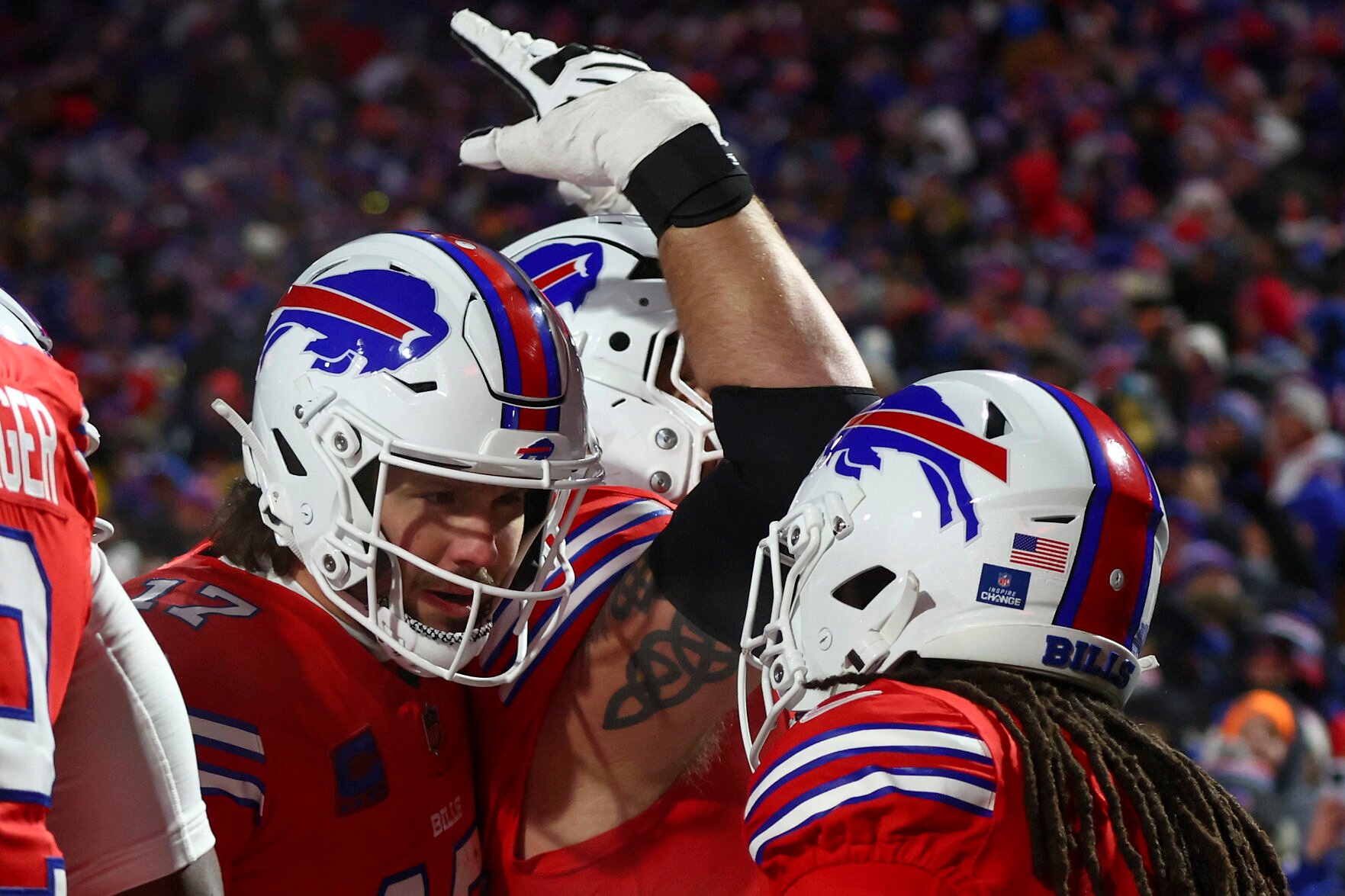 Josh Allen Shakes Off Hit To His Funny Bone In Bills' Win Over Patriots ...