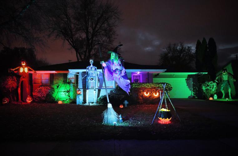 Scary and Bright: Janesville homeowners go all out for Halloween ...