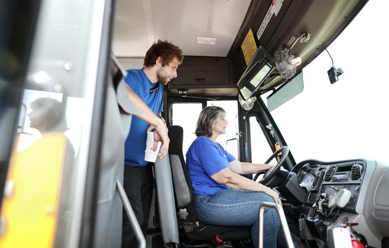 Longtime school bus driver in Delavan hopes test drives bring in new
