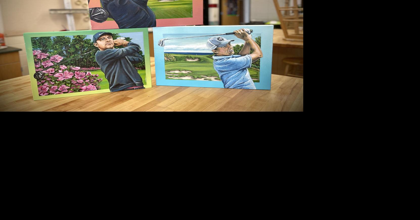 Strokes of genius Janesville golfer, art teacher Van Galder's