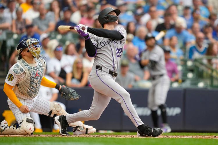 Rockies Brewers Baseball