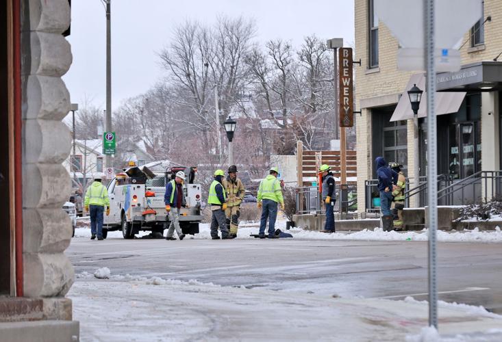 Parker Drive closed in downtown Janesville due to gas leak Local News