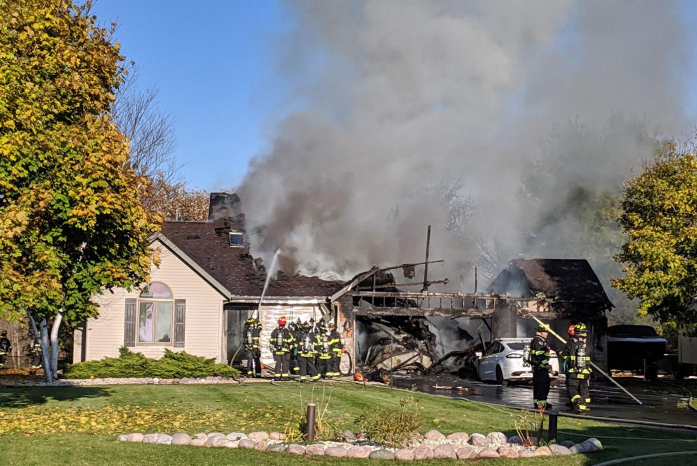 House, garage severely damaged in fire near Rock River Local News