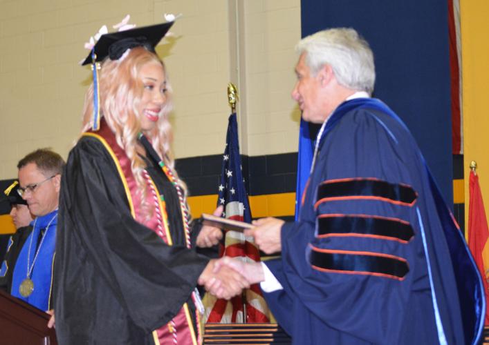 Beloit College diploma presented