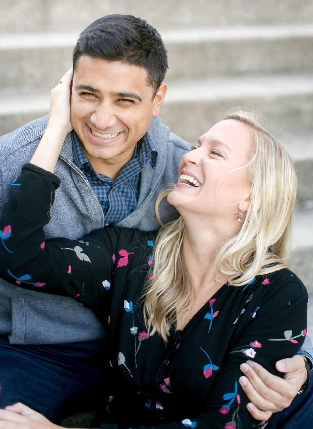 Engagement Amelia Bobzien and Nikhil Patel Engagements