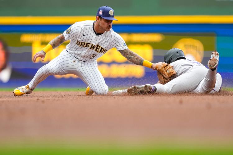CORRECTION Rockies Brewers Baseball