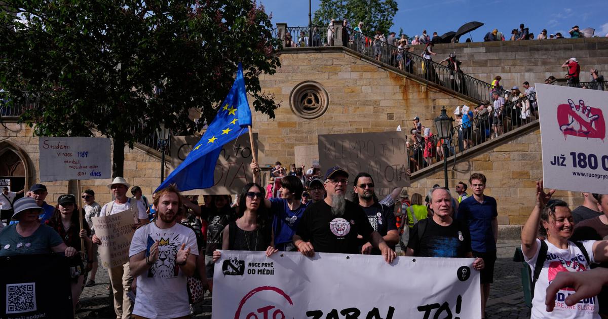 Czech Republic Protest