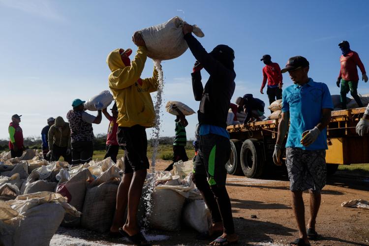 Venezuela Salt Flats