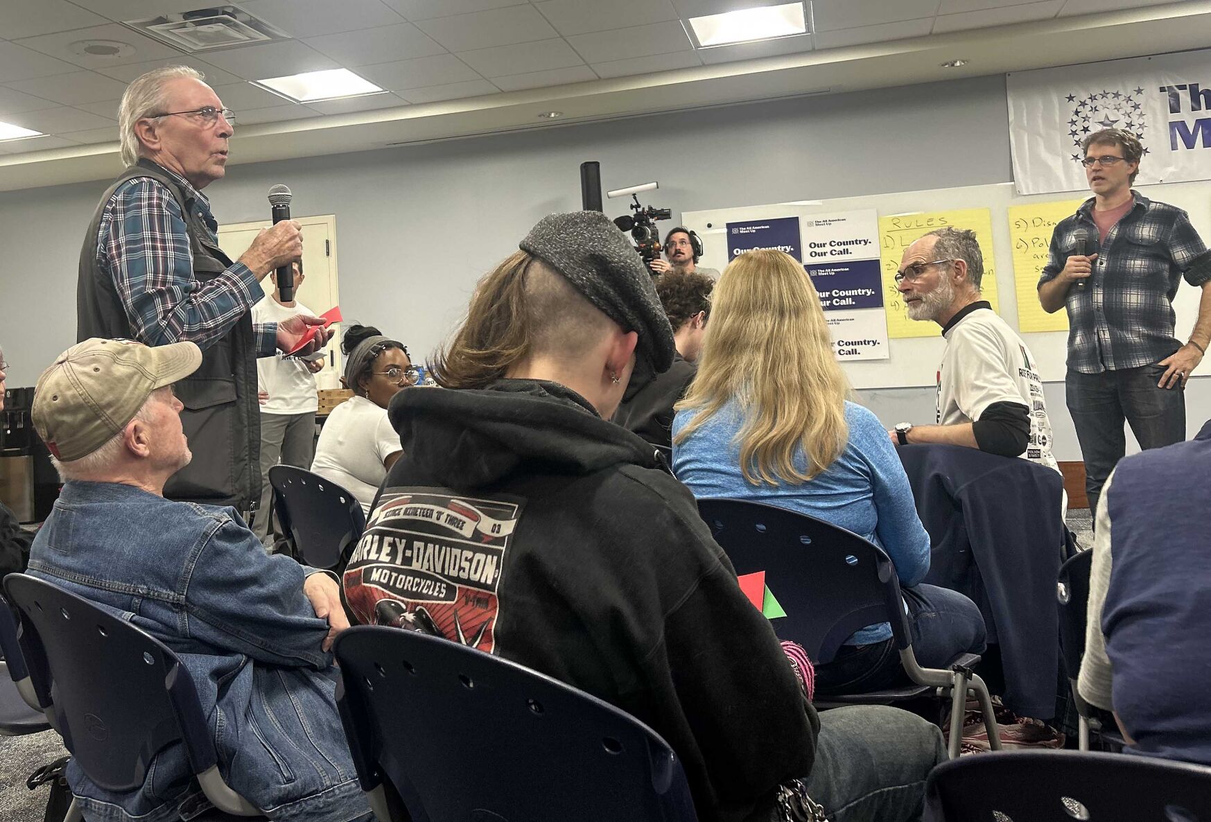 'We came to listen.' 'All American Meetup' seeks common ground in ...