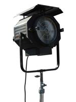 Studio Spotlight Lighting Equipment Isolated On White