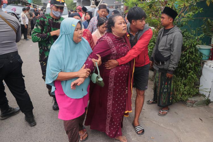 Indonesia School Collapse