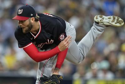 Nationals Padres Baseball